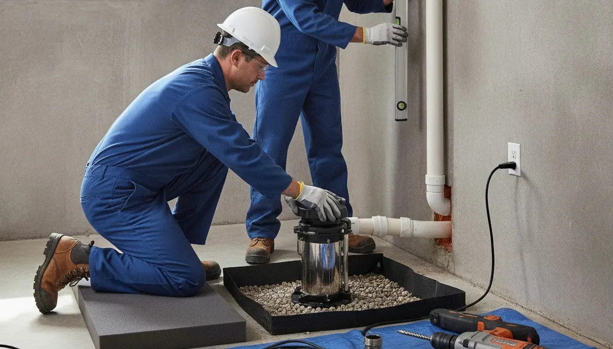 Sump pump installation service for Boulder, CO homes to protect basements from snowmelt and heavy rain