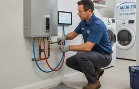 Water heater repair service icon for Boulder, CO plumbing company